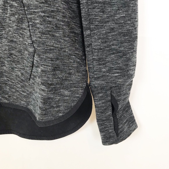 CHAMPION Heather Gray Turtleneck Activewear Top-S - Picture 7 of 8